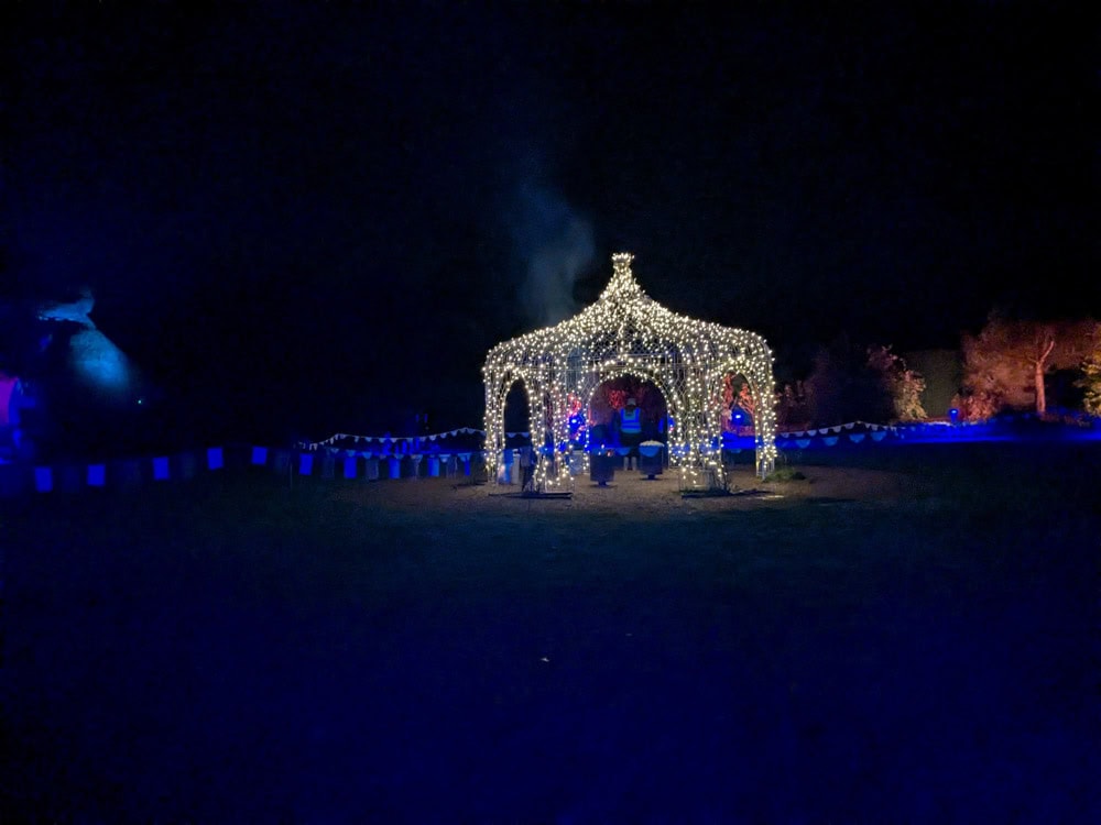 Marshmallow toasting area