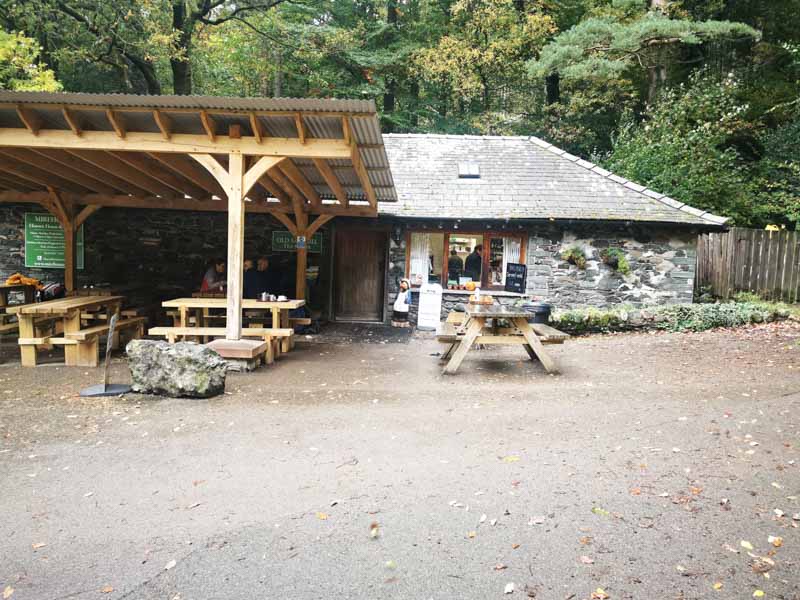Slate roofed tearoom