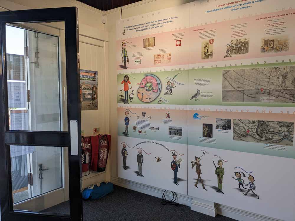 wals covered in information about birds
